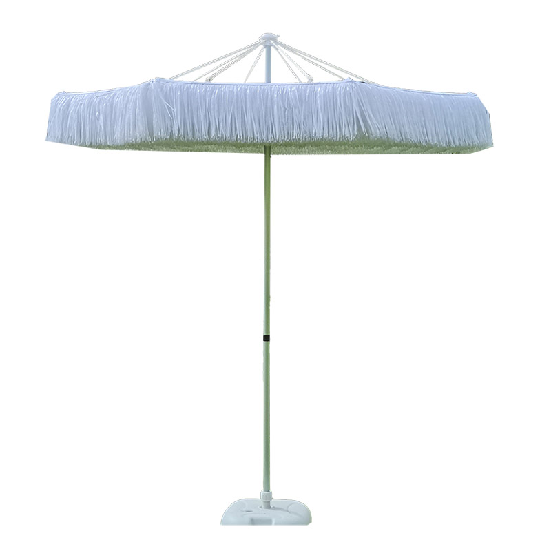 A practical Rector ut Patio Umbrella installation